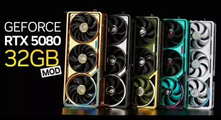 Китайские подпольные фабрики переоснащают GeForce RTX 5080 с 16Гб на 32Гб видеопамяти