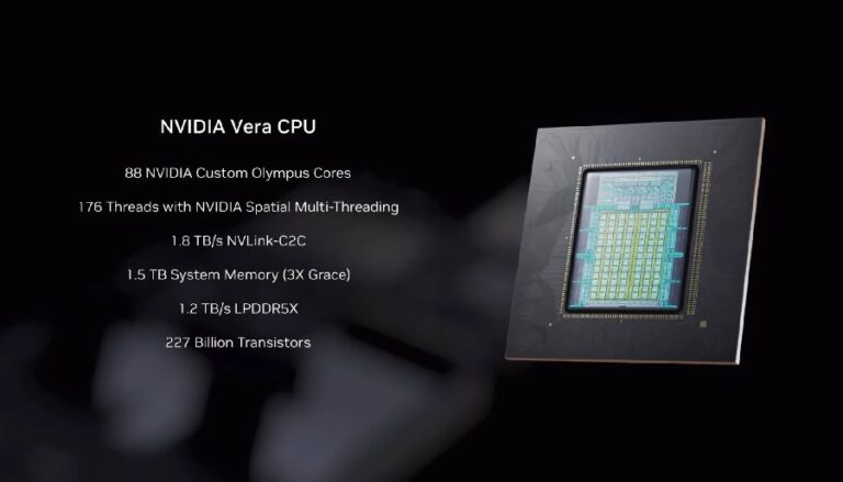 Nvidia представила свои новейшие серверные процессоры с высокой производительностью в многопоточности