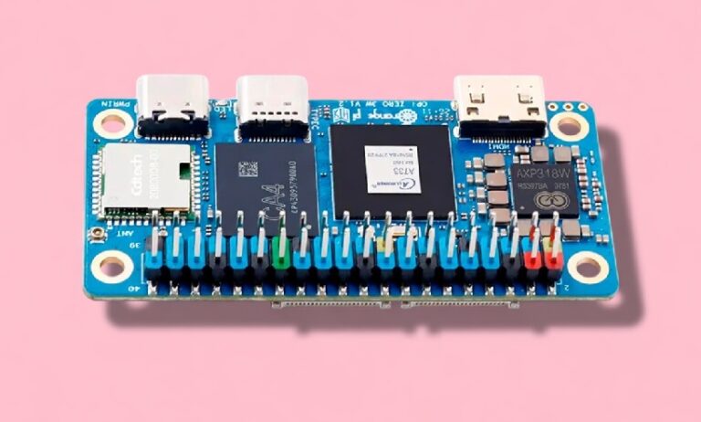 Представлен одноплатный мини — компьютер Orange Pi Zero 3W: производительный 8‑ядерный процессор с NPU и до 16Гб ОЗУ LPDDR5