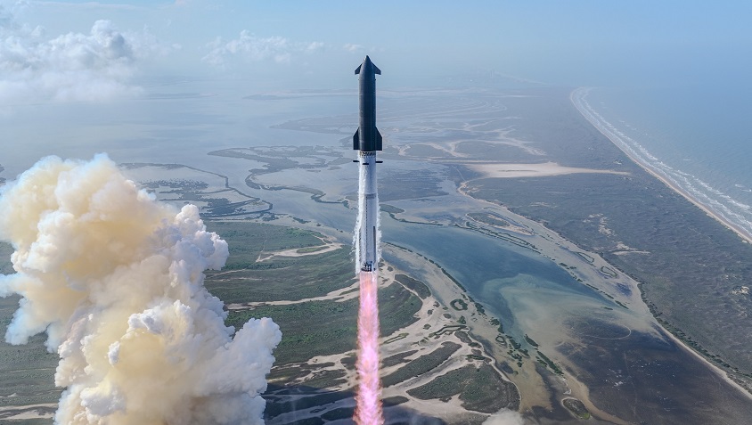SpaceX впервые в истории провела полностью успешные испытания гигантского космического корабля Starship и ракеты Super Heavy
