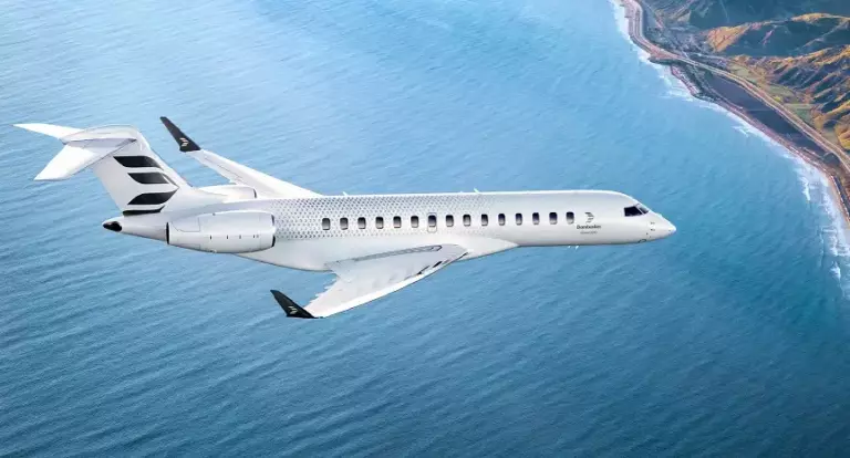 Новый бизнес — джет Global 8000 показал абсолютный  рекорд скорости и дальности в своём классе