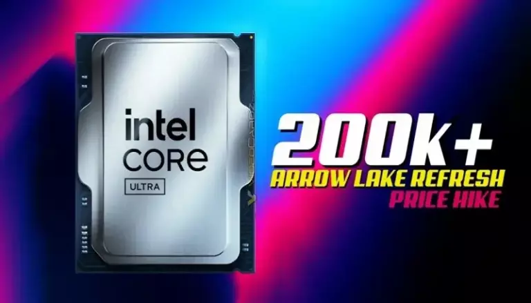 Intel подняла цены на свои новые десктопные процессоры Core Ultra 5 250K Plus и Core Ultra 7 270K Plus на 15%