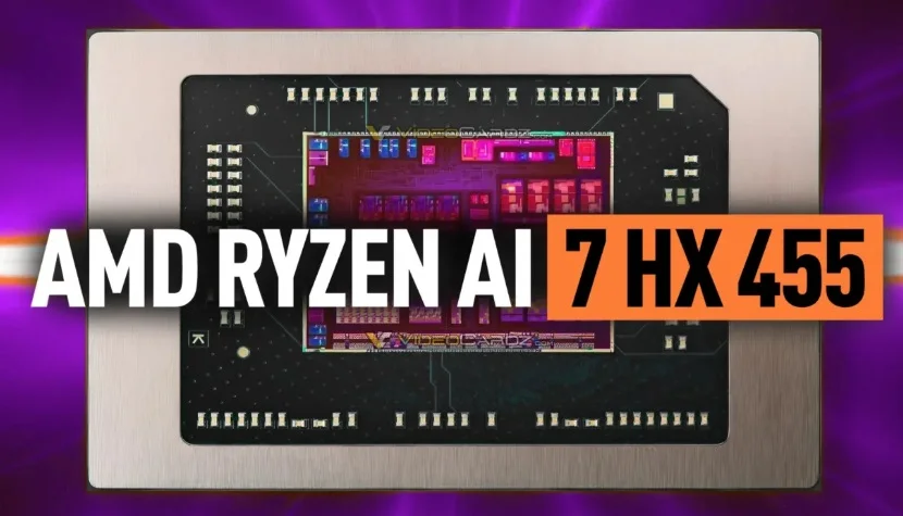 AMD готовит среднебюджетный гибридный процессор Ryzen AI 7 HX 455 с 8 ядрами и графикой Radeon 890M